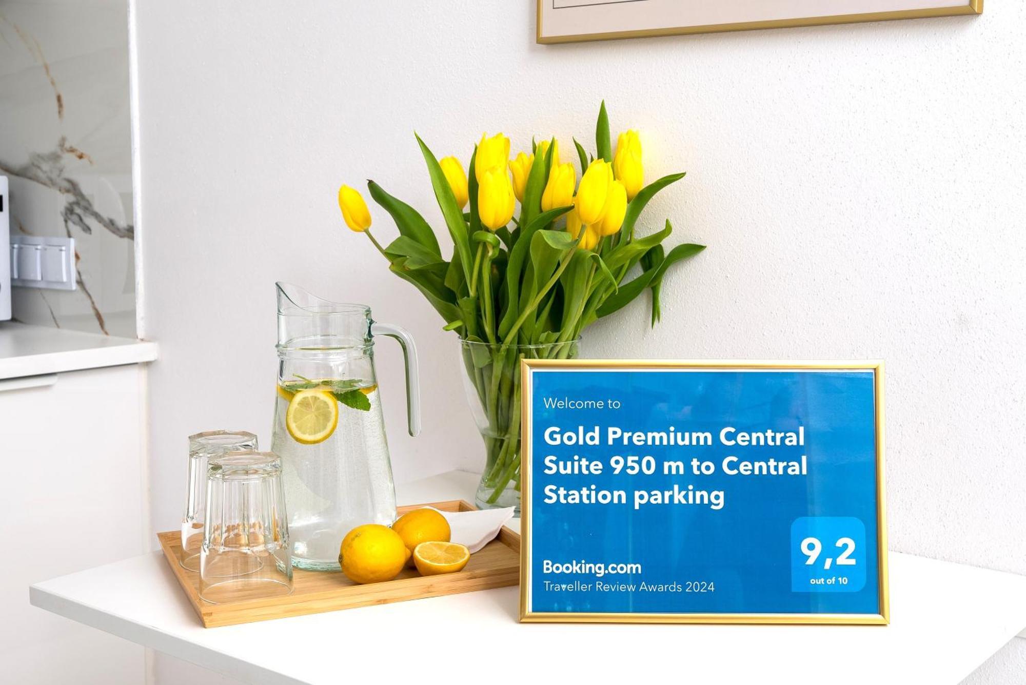 Gold Premium Central Suite 950 M To Central Station Parking Warszawa Zewnętrze zdjęcie